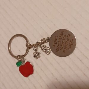 4/$40 New Teacher Keychain